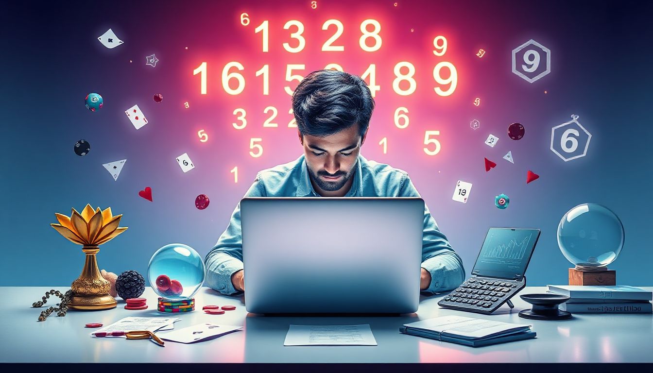 Luck vs Strategy Lottery Numbers